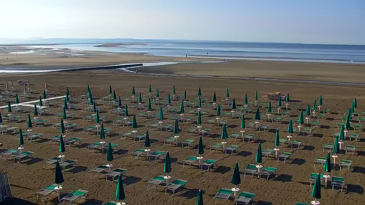 Webcam Live Grado: Vista sulla spiaggia e sull’acquapark in tempo reale