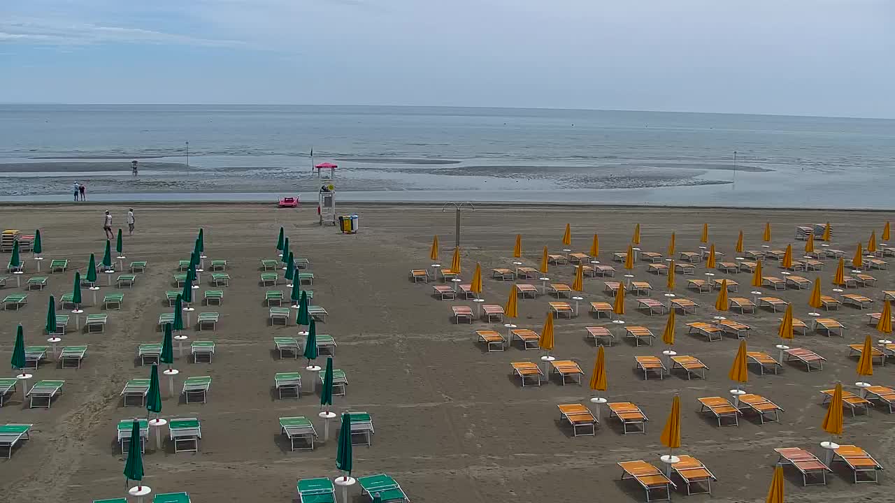 Webcam Live Grado: Vista sulla spiaggia e sull’acquapark in tempo reale