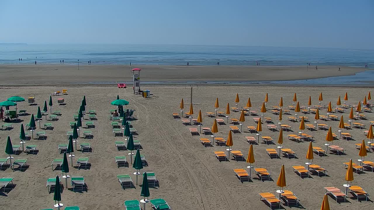 Webcam Live Grado: Vista sulla spiaggia e sull’acquapark in tempo reale