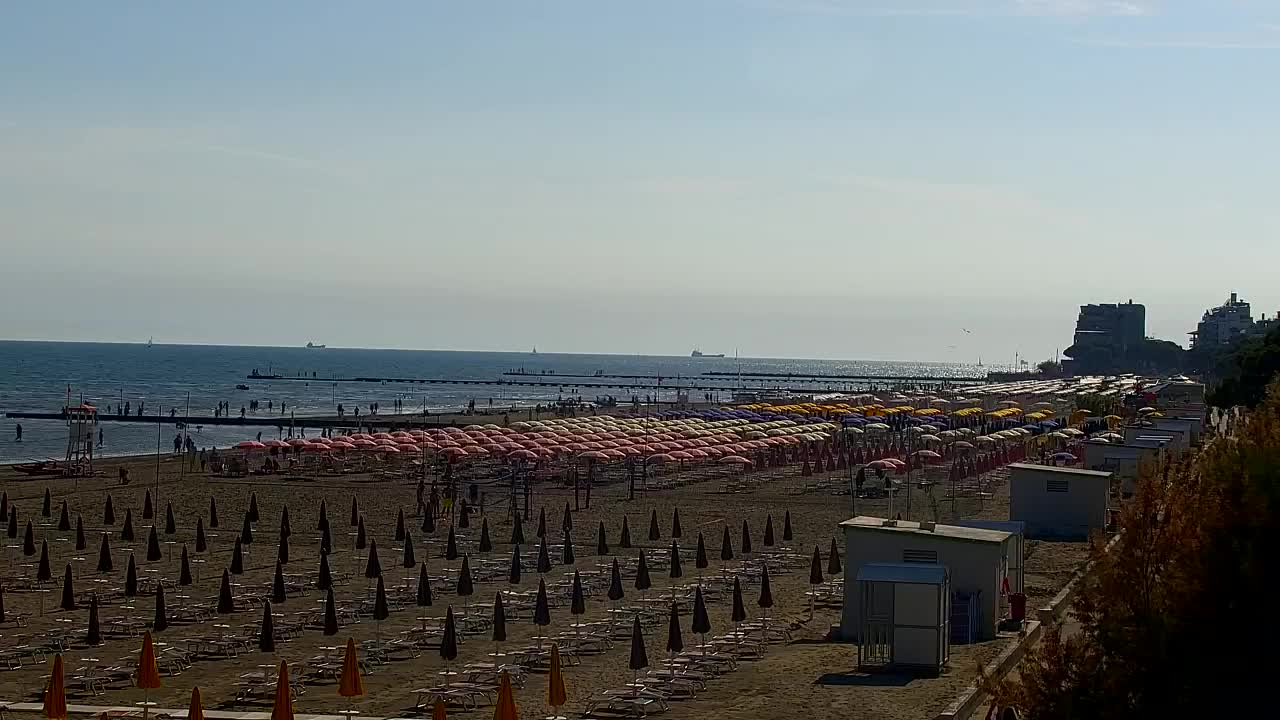 Webcam Live Grado: Vista sulla spiaggia e sull’acquapark in tempo reale