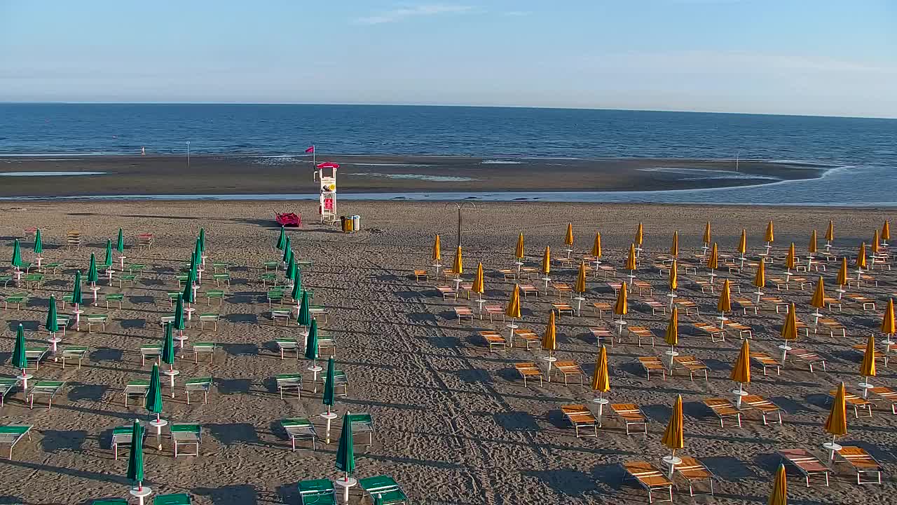 Webcam Live Grado: Vista sulla spiaggia e sull’acquapark in tempo reale