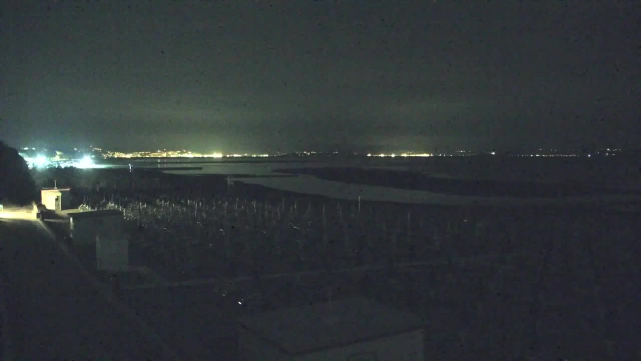 Grado Beach and Aquapark Views in Real Time