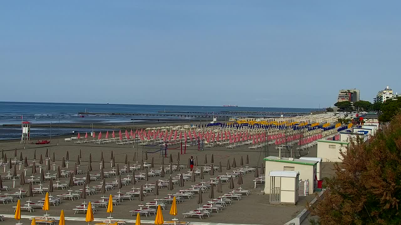 Webcam Live Grado: Vista sulla spiaggia e sull’acquapark in tempo reale