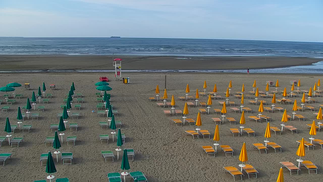 Webcam Live Grado: Vista sulla spiaggia e sull’acquapark in tempo reale