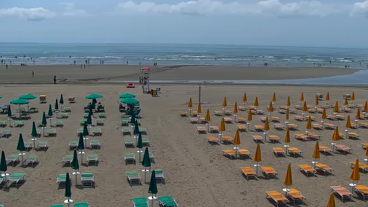 Webcam Live Grado: Vista sulla spiaggia e sull’acquapark in tempo reale