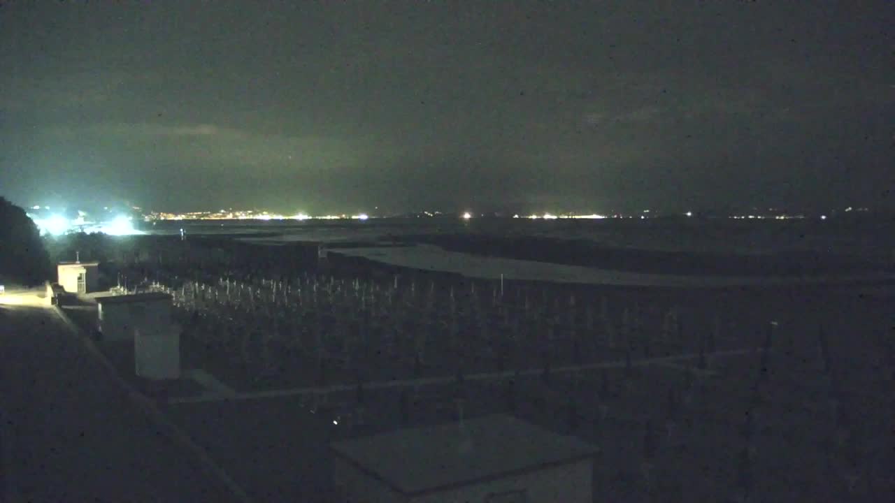 Webcam Live Grado: Vista sulla spiaggia e sull’acquapark in tempo reale