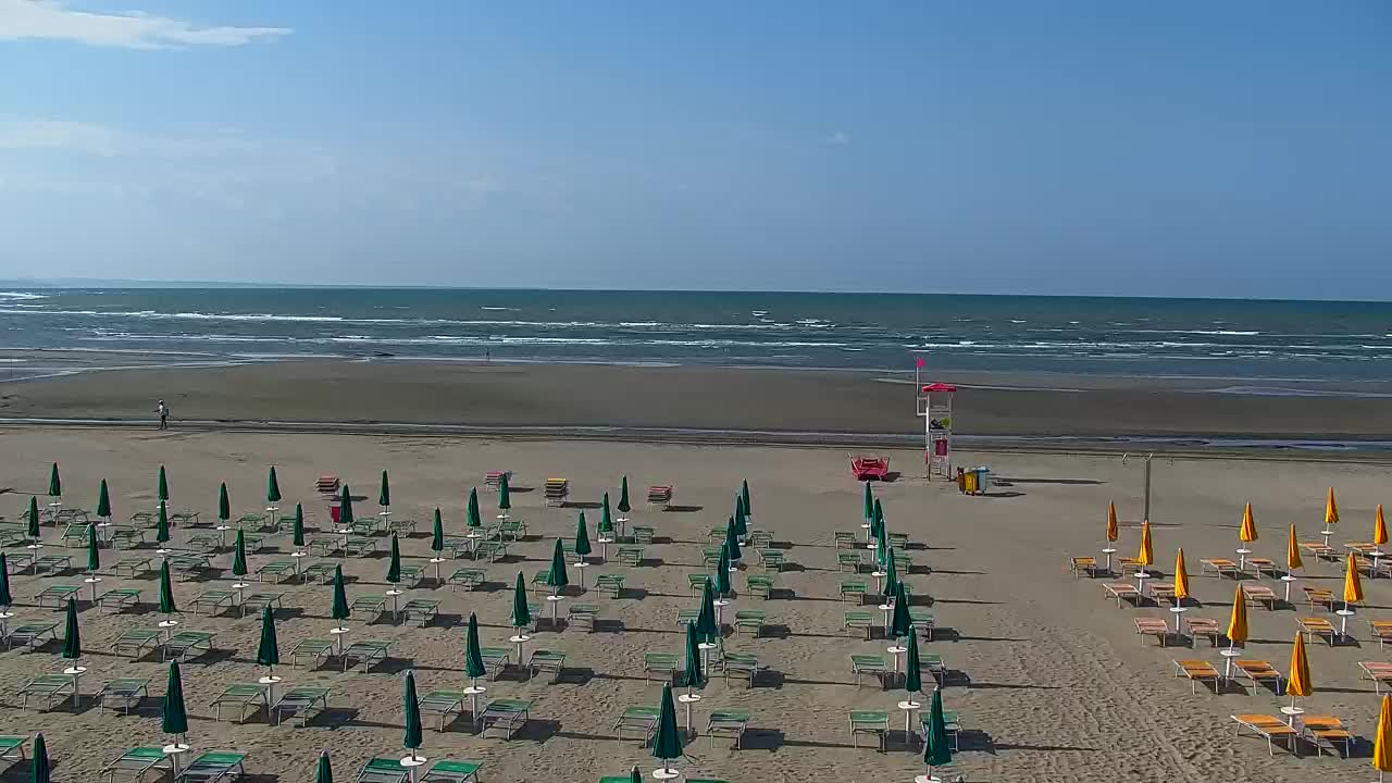 Webcam Live Grado: Vista sulla spiaggia e sull’acquapark in tempo reale