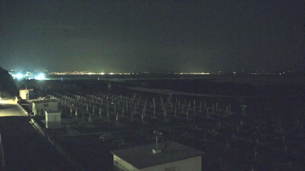 Grado Beach and Aquapark Views in Real Time