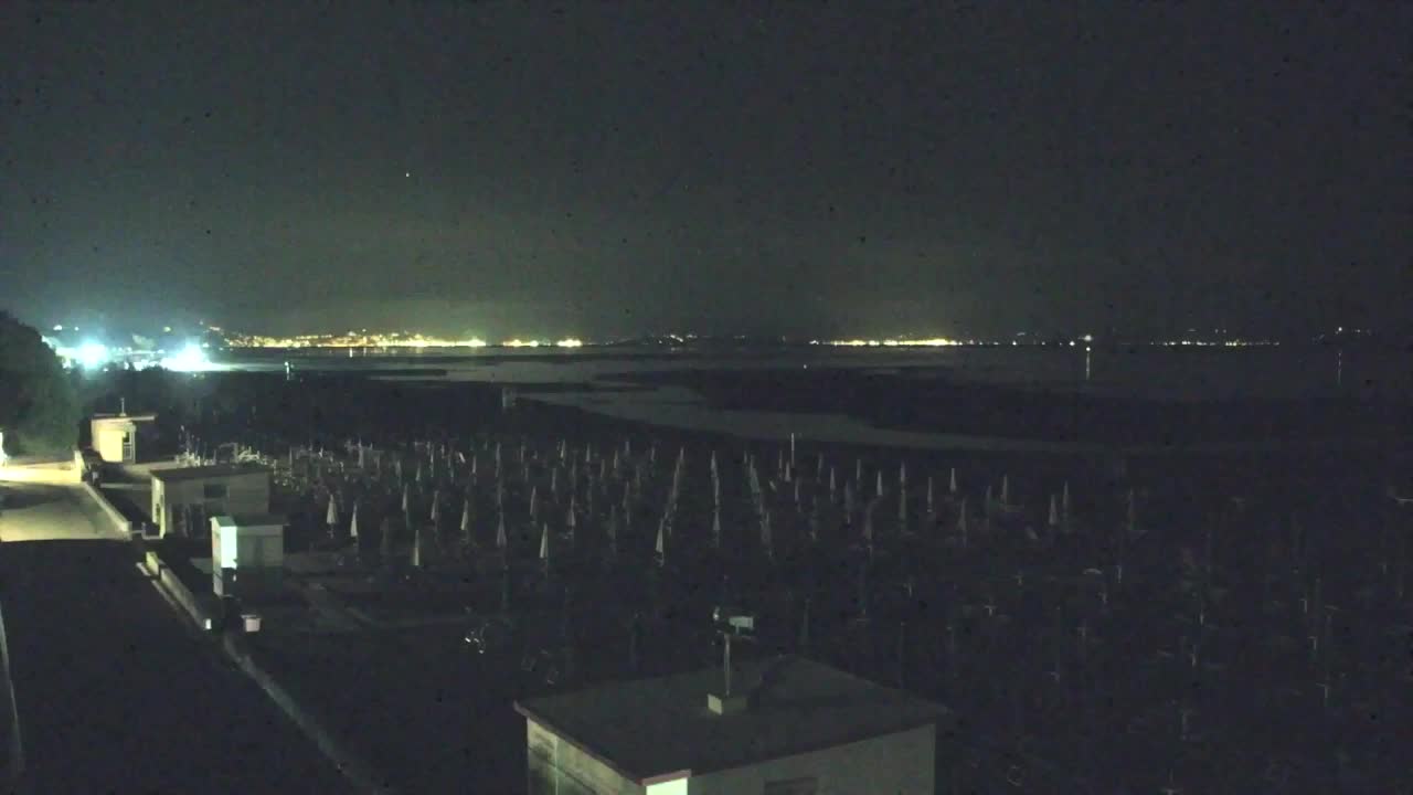 Grado Beach and Aquapark Views in Real Time