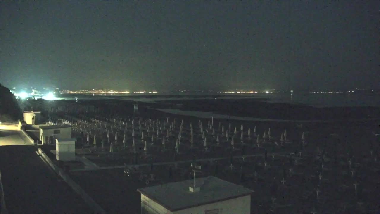 Webcam Live Grado: Vista sulla spiaggia e sull’acquapark in tempo reale