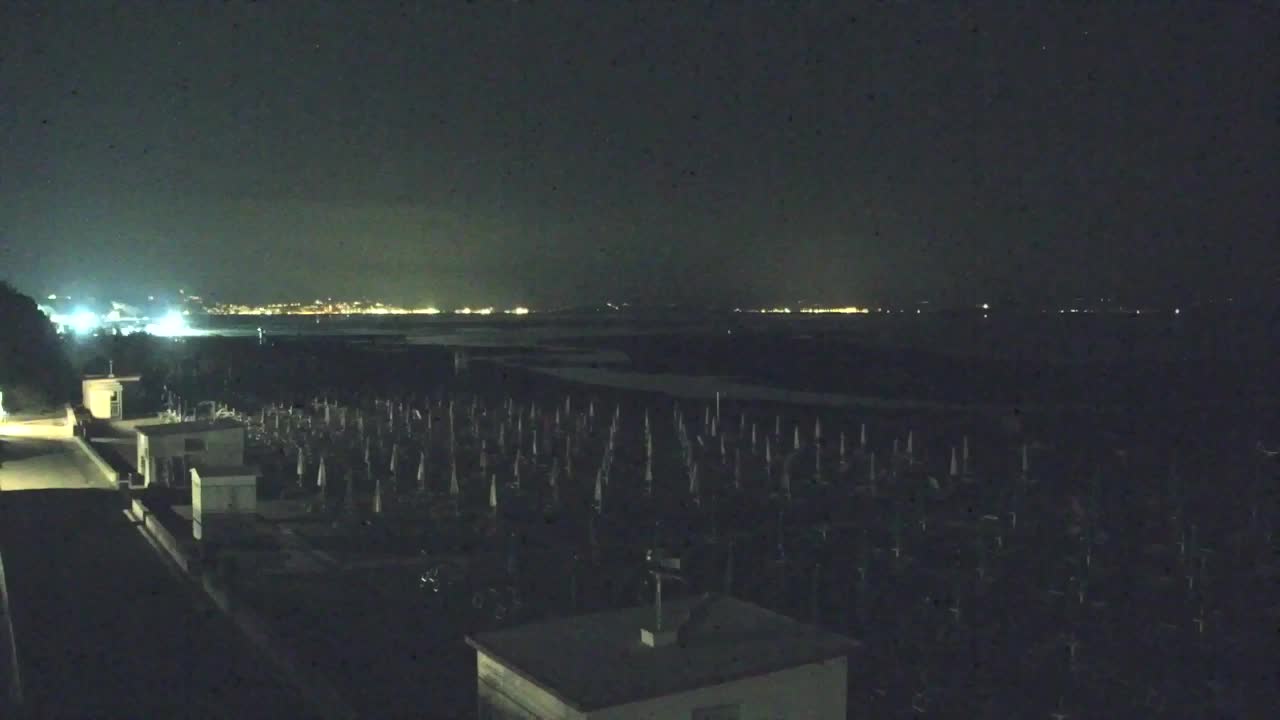 Webcam Live Grado: Vista sulla spiaggia e sull’acquapark in tempo reale