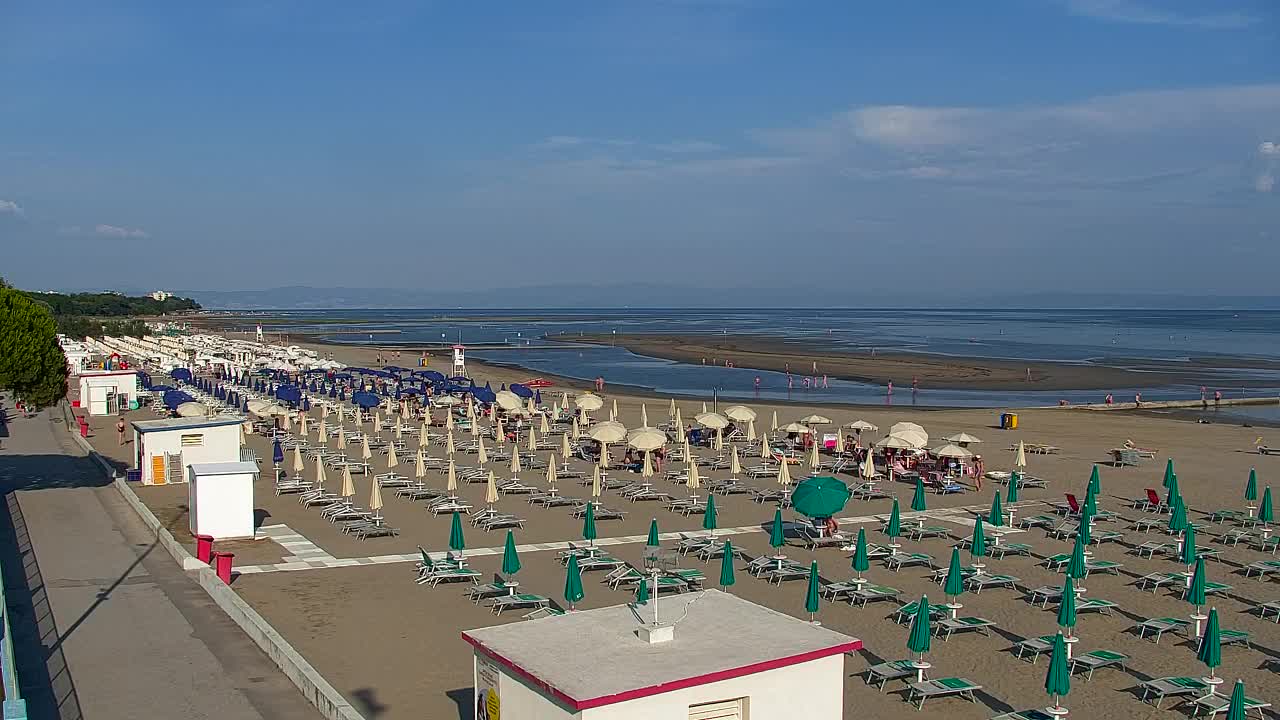 Webcam Live Grado: Vista sulla spiaggia e sull’acquapark in tempo reale