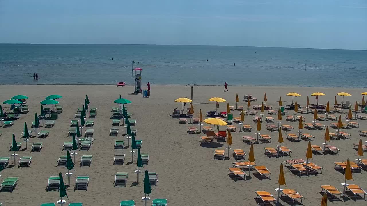 Webcam Live Grado: Vista sulla spiaggia e sull’acquapark in tempo reale