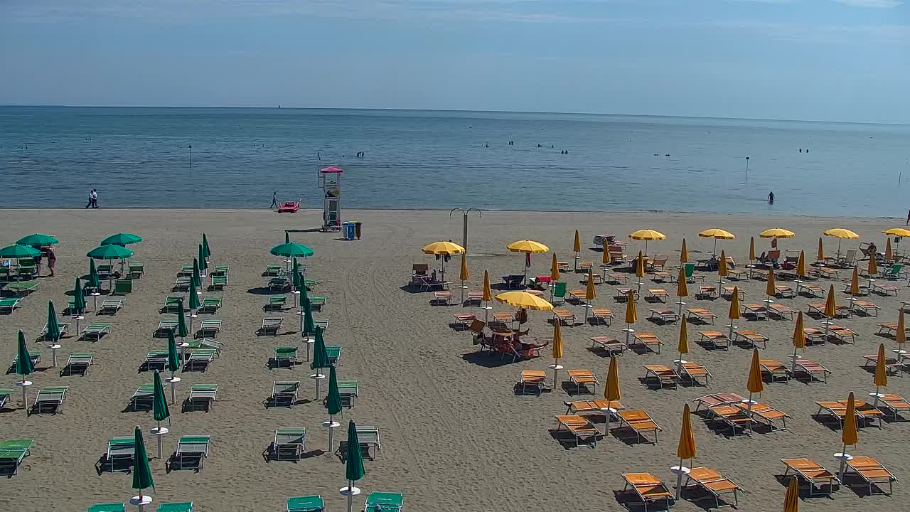 Webcam Live Grado: Vista sulla spiaggia e sull’acquapark in tempo reale