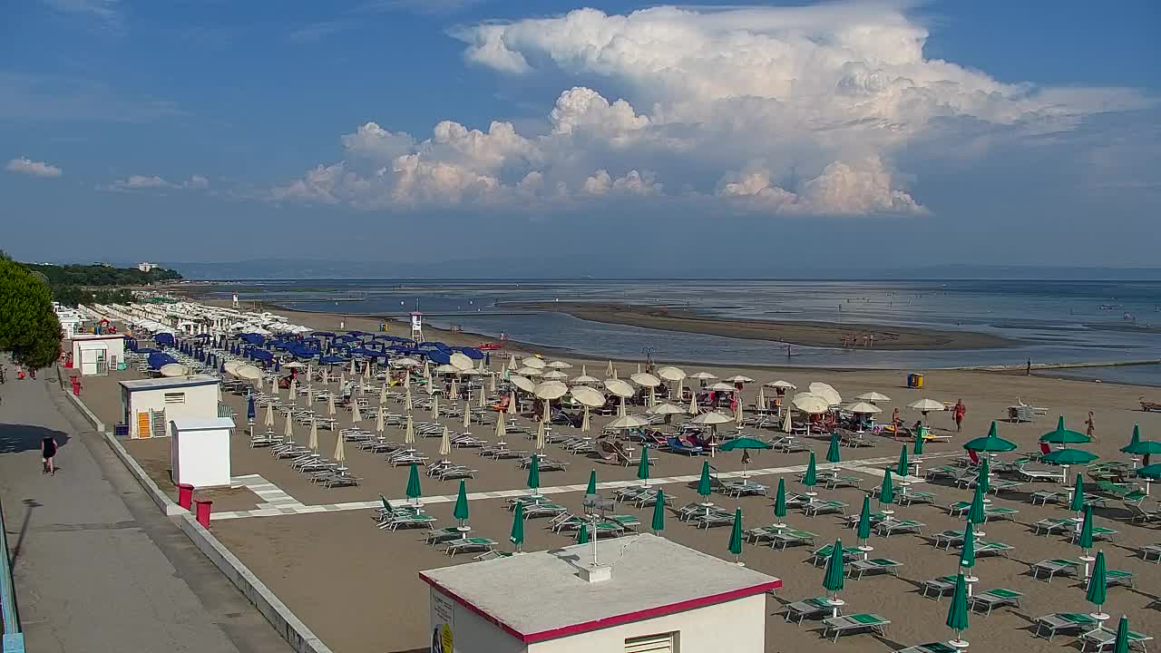 Webcam en direct Grado : Vues sur la plage et l’aquapark en temps réel