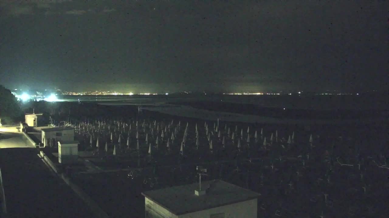 Grado Beach and Aquapark Views in Real Time