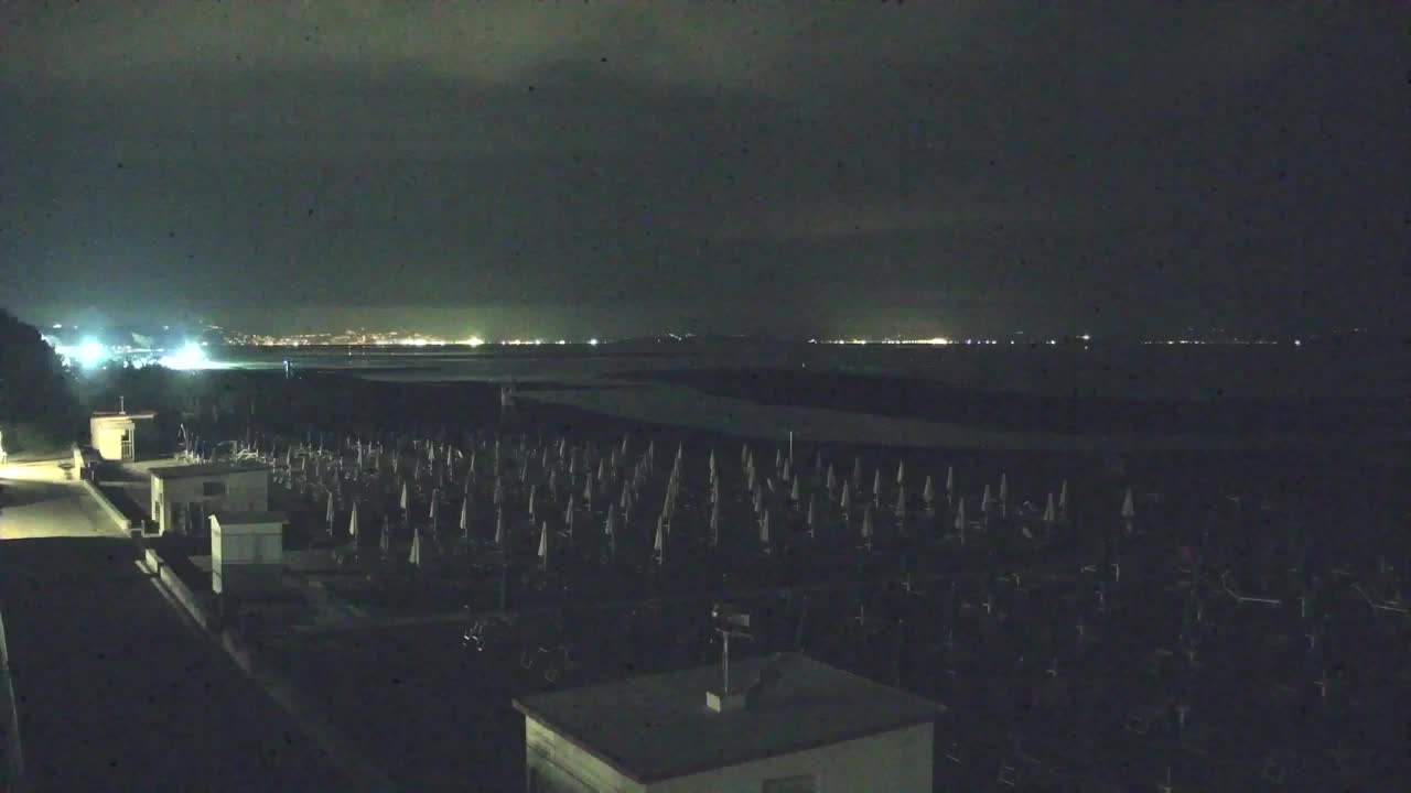 Grado Beach and Aquapark Views in Real Time