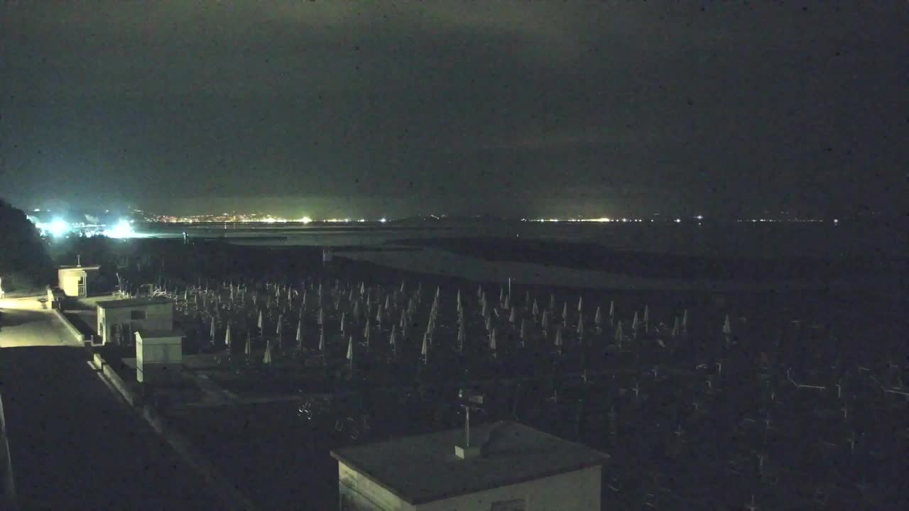 Grado Beach and Aquapark Views in Real Time
