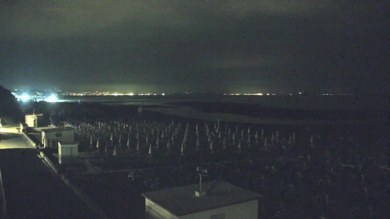 Grado Beach and Aquapark Views in Real Time