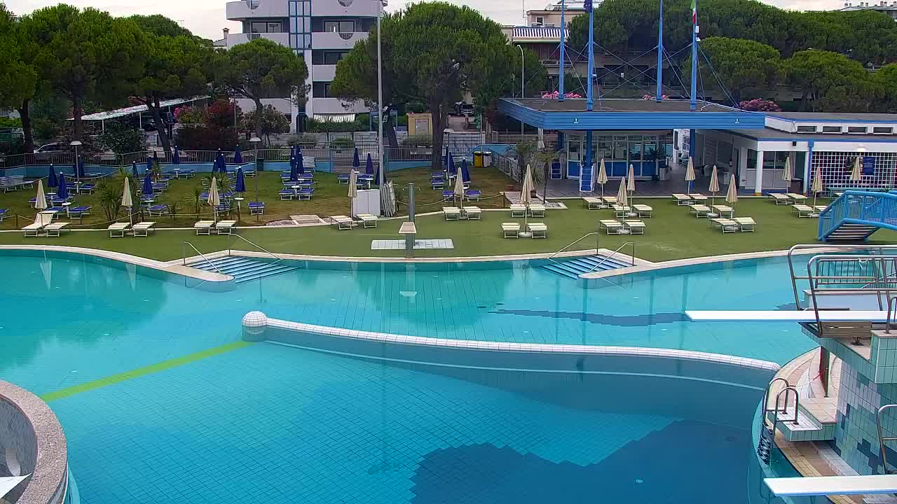 Webcam en direct Grado : Vues sur la plage et l’aquapark en temps réel