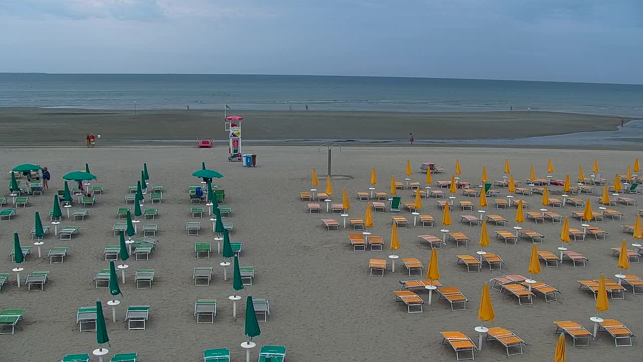 Grado Beach and Aquapark Views in Real Time