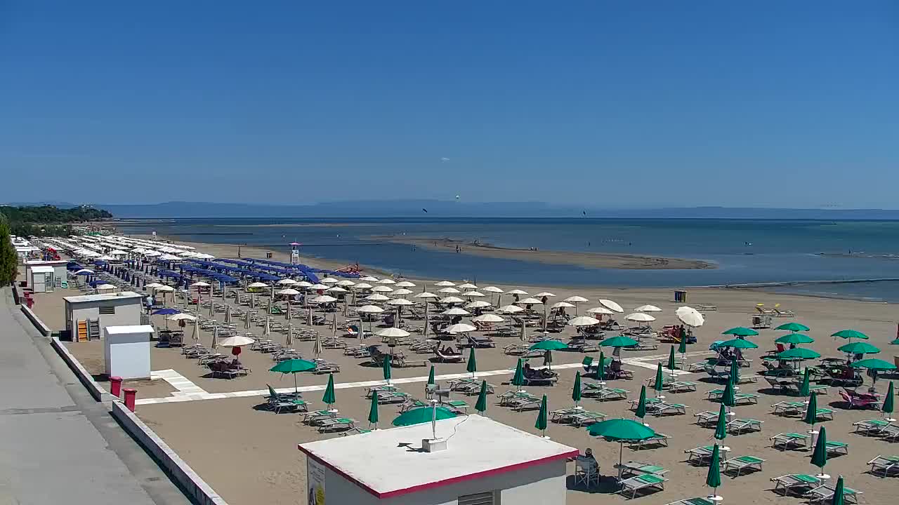 Live-Webcam Grado: Strand- und Aquapark-Ausblicke in Echtzeit