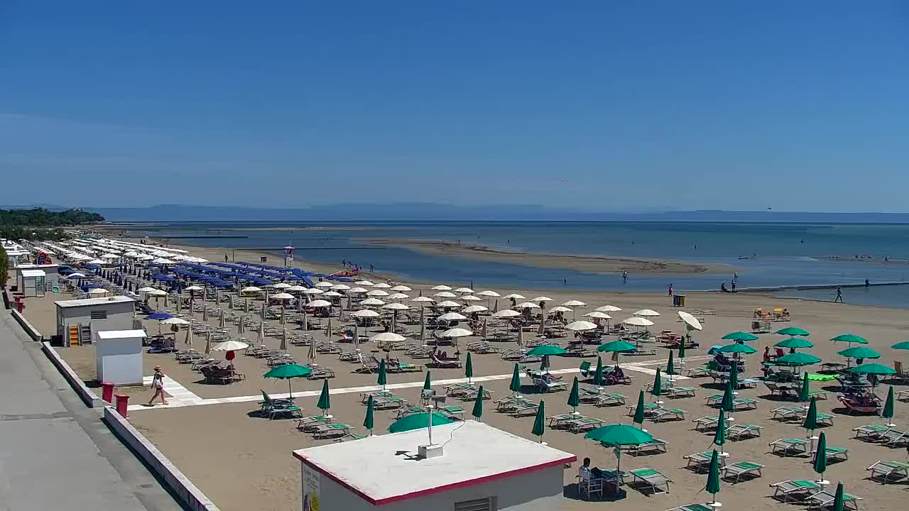 Kamera uživo Grado Plaža i Akvapark Uživo
