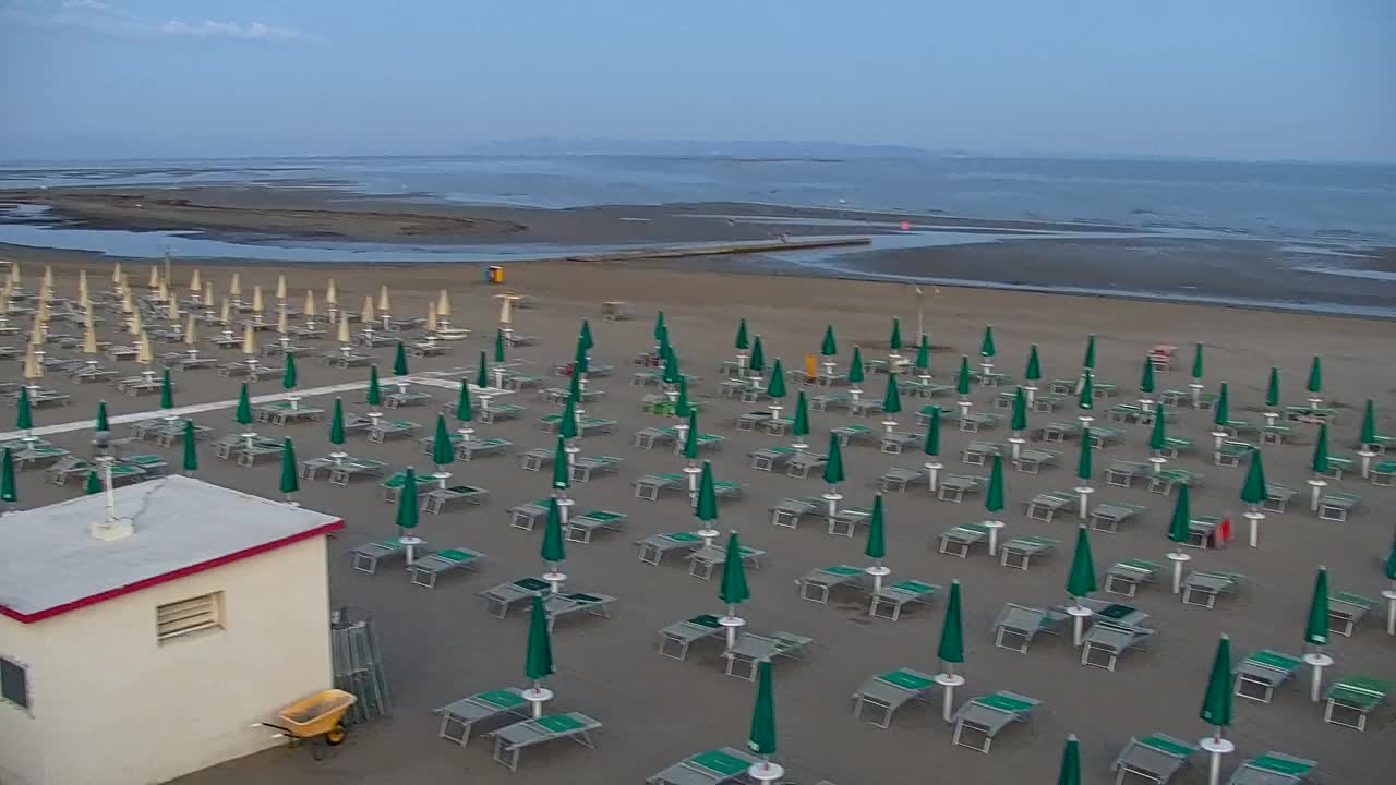Webcam en direct Grado : Vues sur la plage et l’aquapark en temps réel