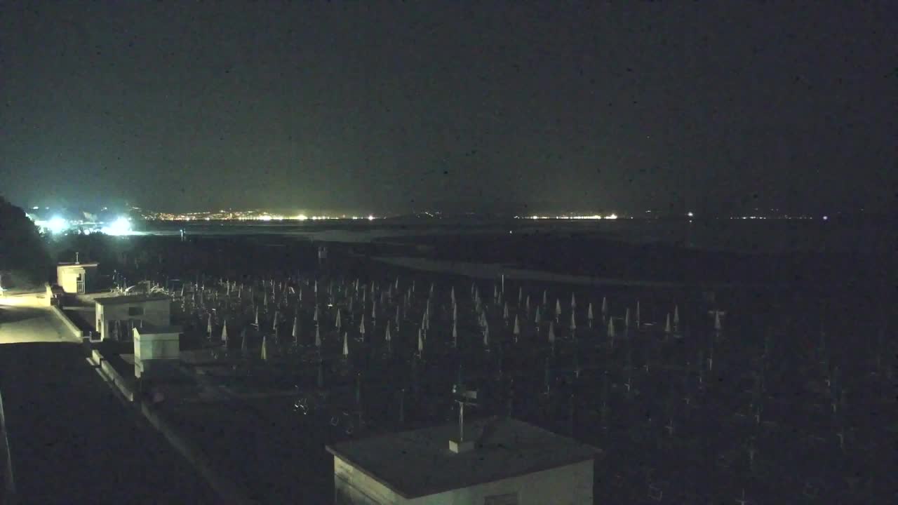 Grado Beach and Aquapark Views in Real Time