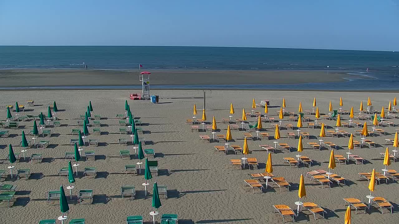 Webcam Live Grado: Vista sulla spiaggia e sull’acquapark in tempo reale