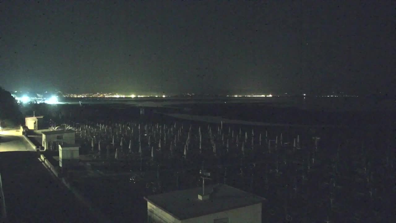Grado Beach and Aquapark Views in Real Time