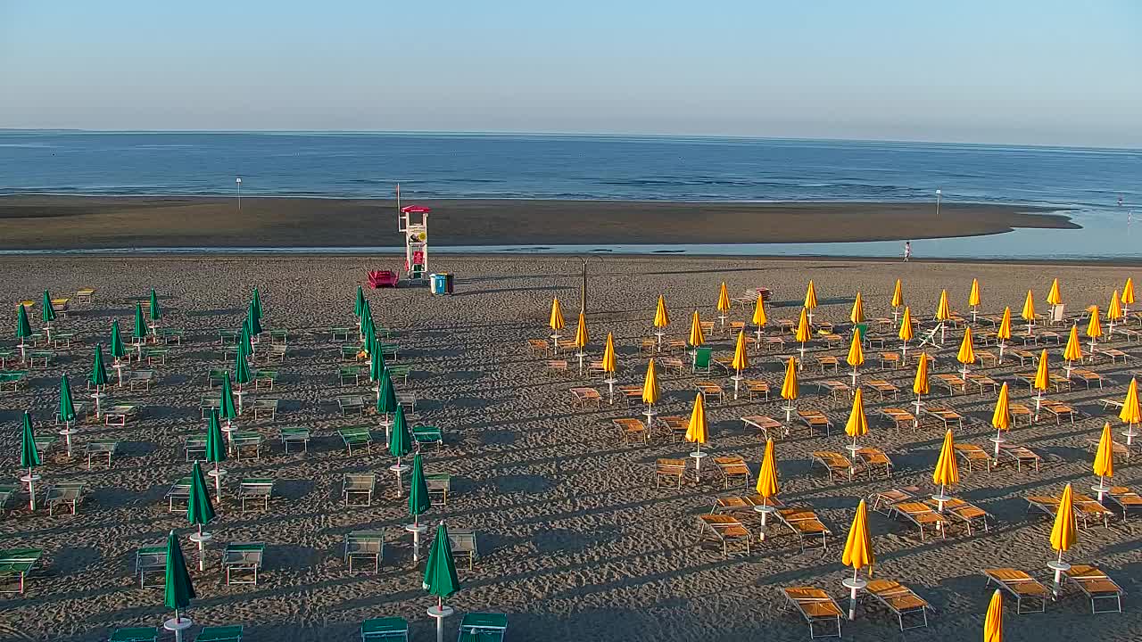 Webcam en direct Grado : Vues sur la plage et l’aquapark en temps réel