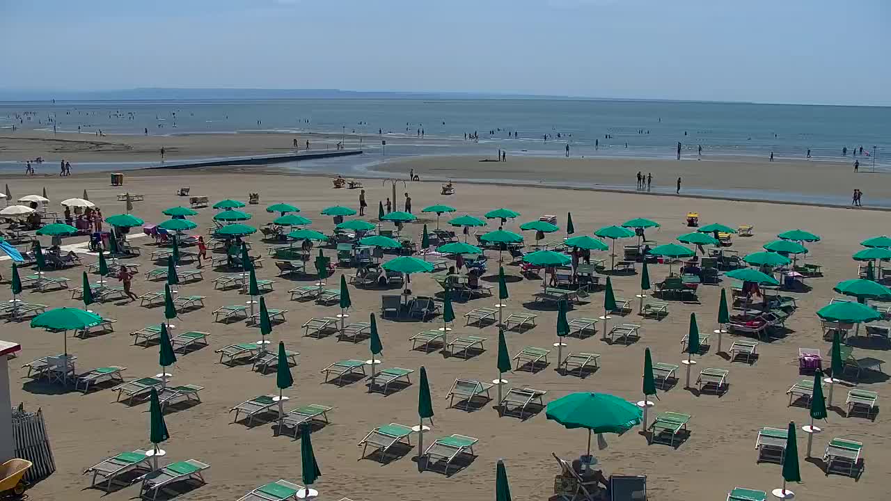 Webcam Live Grado: Vista sulla spiaggia e sull’acquapark in tempo reale