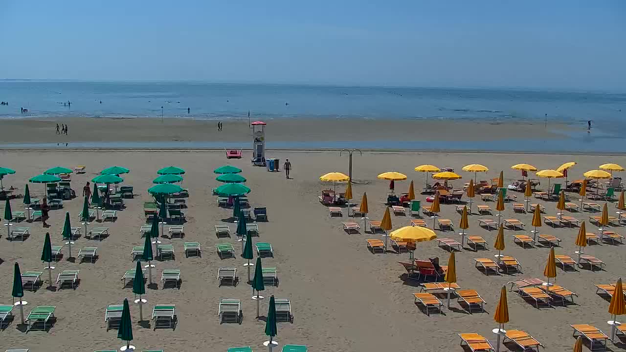 Webcam Live Grado: Vista sulla spiaggia e sull’acquapark in tempo reale