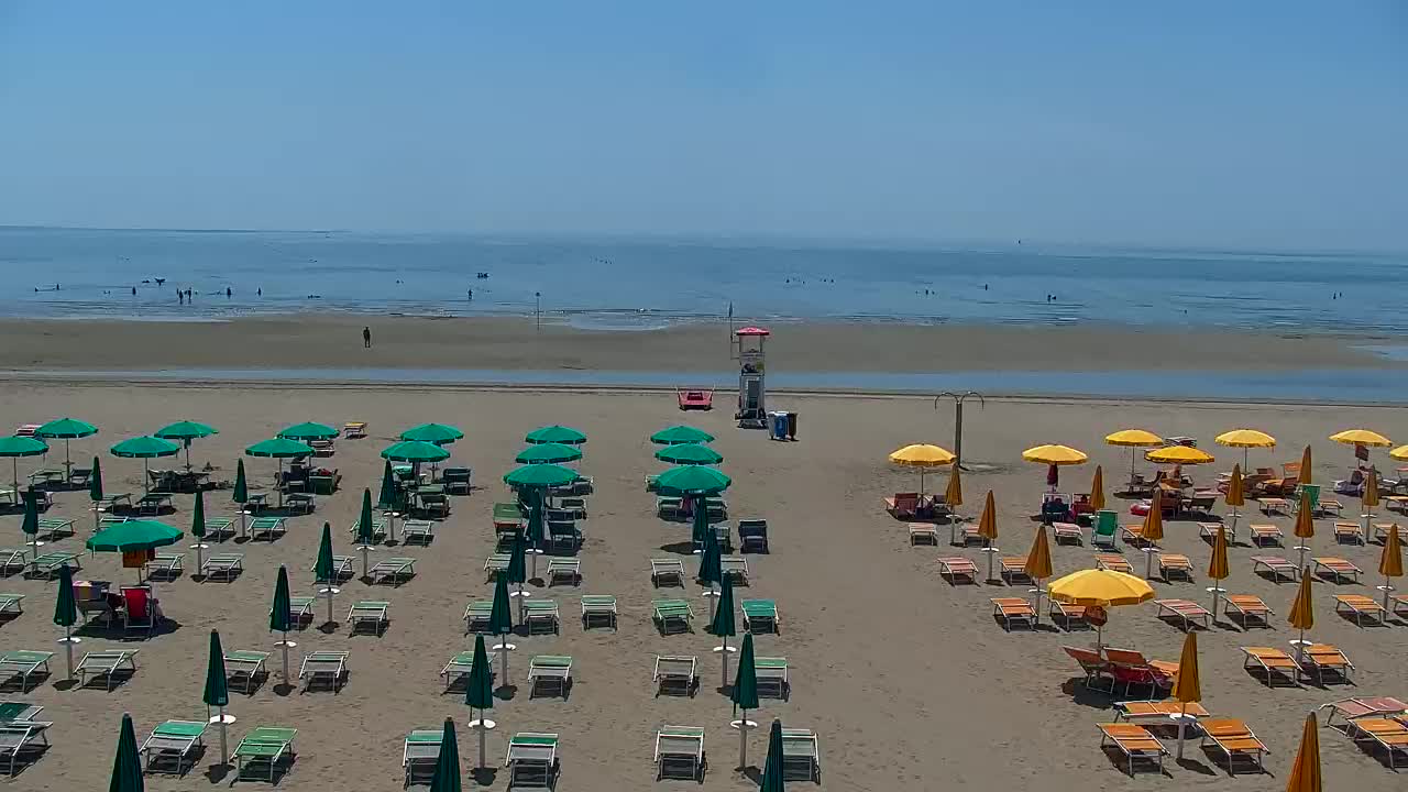 Webcam Live Grado: Vista sulla spiaggia e sull’acquapark in tempo reale