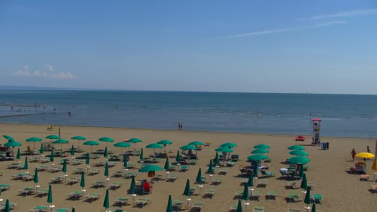 Webcam en direct Grado : Vues sur la plage et l’aquapark en temps réel