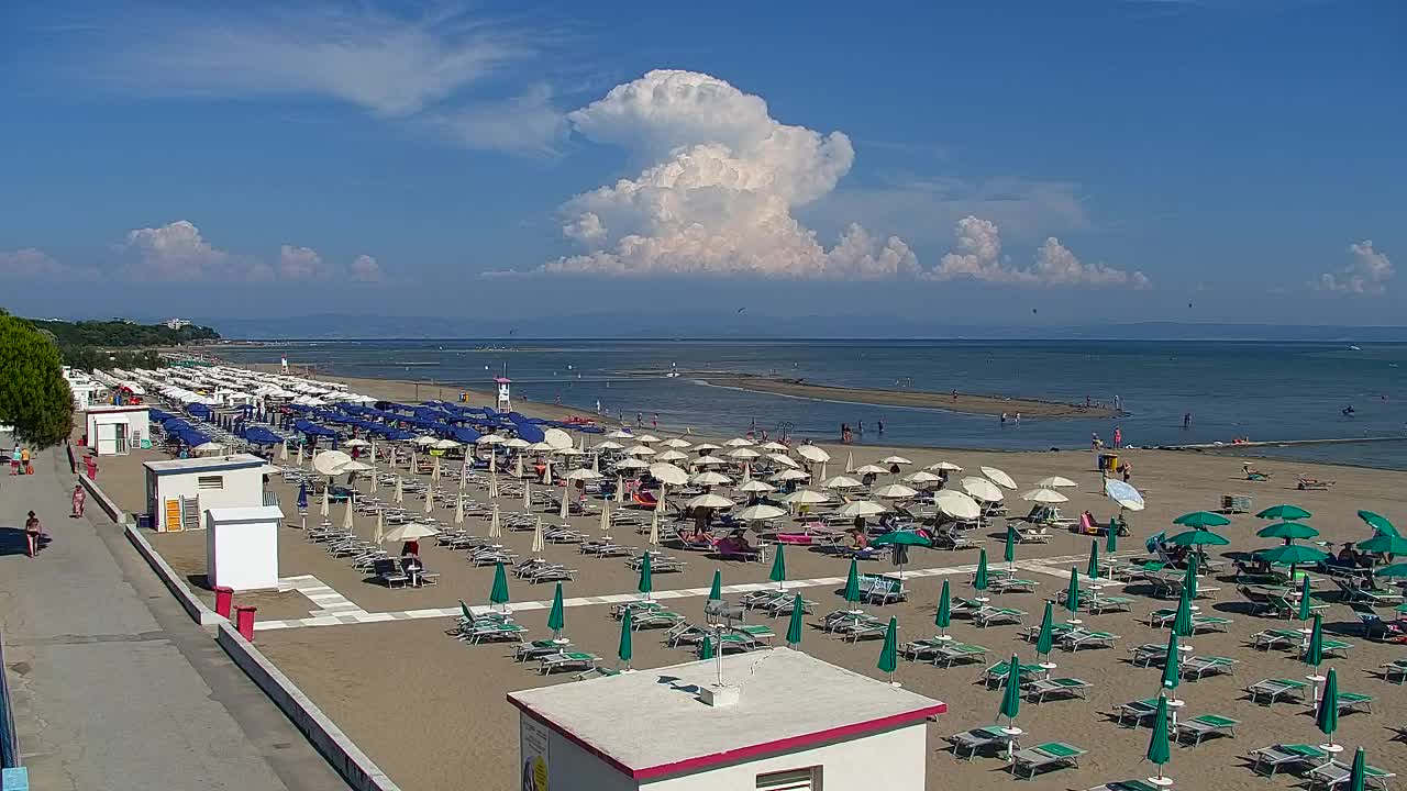 Kamera uživo Grado Plaža i Akvapark Uživo