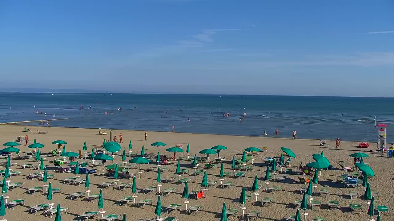 Webcam Live Grado: Vista sulla spiaggia e sull’acquapark in tempo reale