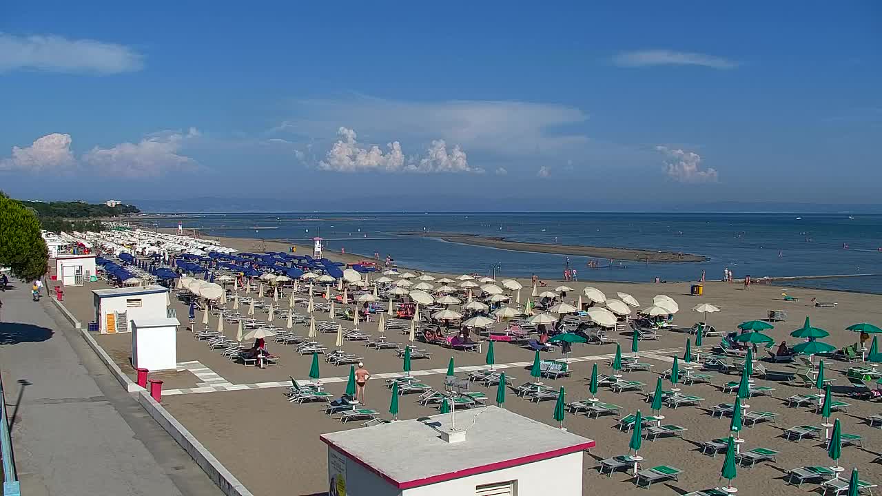 Kamera uživo Grado Plaža i Akvapark Uživo