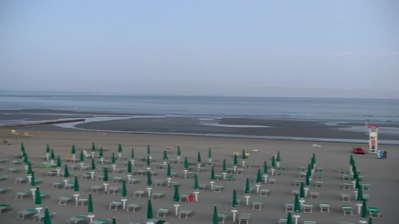 Webcam en direct Grado : Vues sur la plage et l’aquapark en temps réel