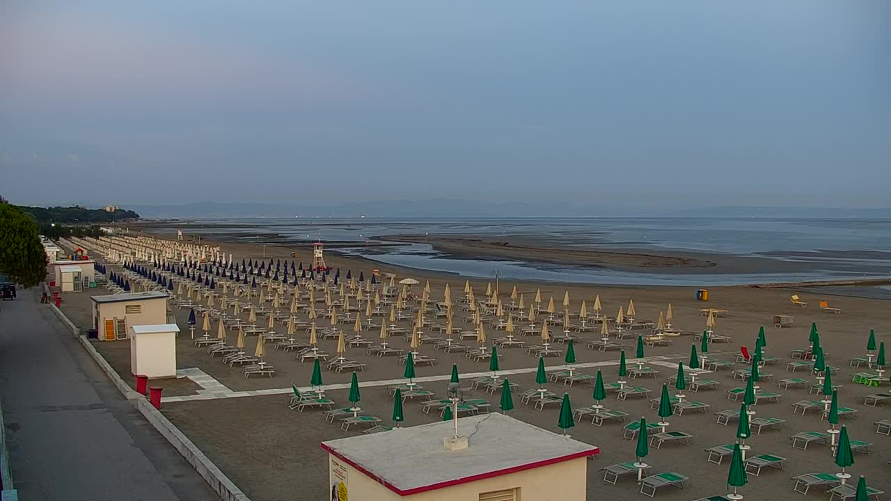 Webcam en direct Grado : Vues sur la plage et l’aquapark en temps réel