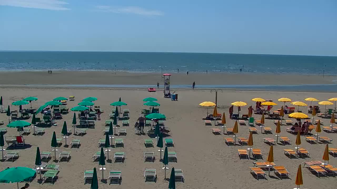 Webcam en direct Grado : Vues sur la plage et l’aquapark en temps réel