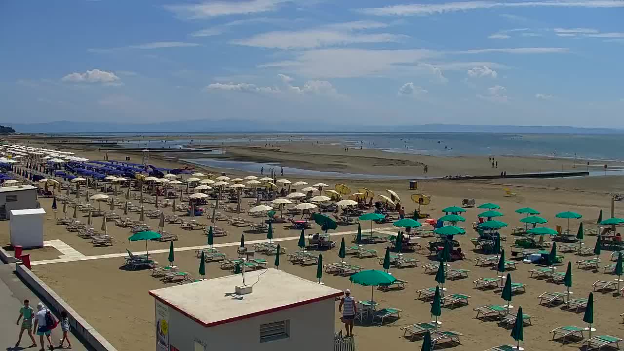 Webcam Live Grado: Vista sulla spiaggia e sull’acquapark in tempo reale