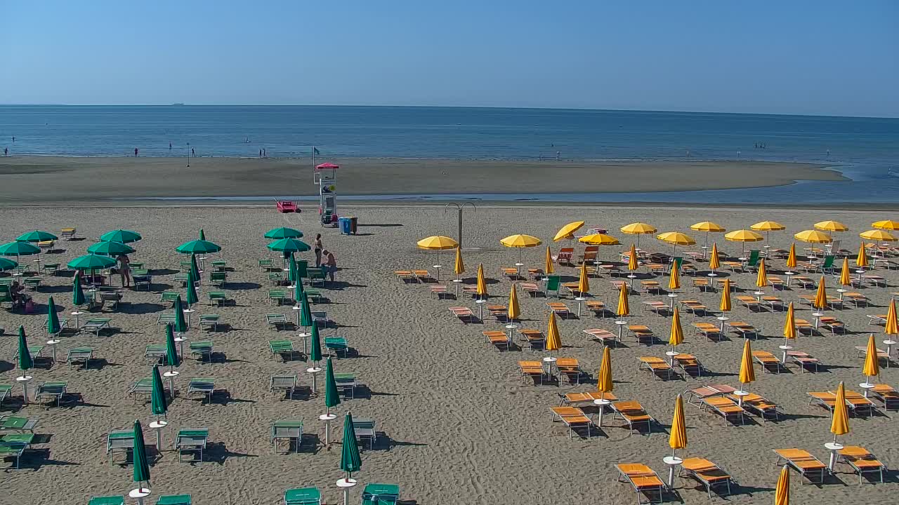 Webcam en direct Grado : Vues sur la plage et l’aquapark en temps réel