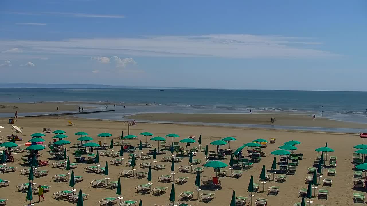 Webcam en direct Grado : Vues sur la plage et l’aquapark en temps réel