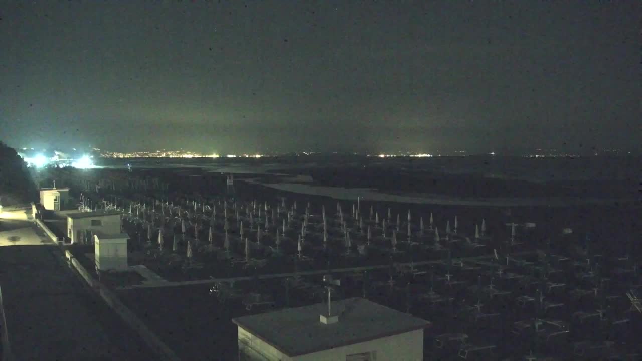 Webcam en direct Grado : Vues sur la plage et l’aquapark en temps réel