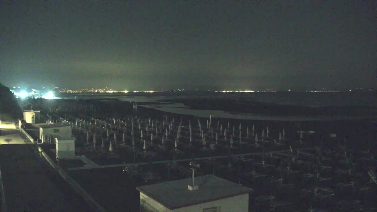 Grado Beach and Aquapark Views in Real Time
