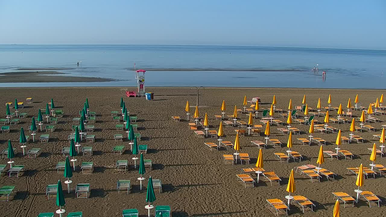 Webcam en direct Grado : Vues sur la plage et l’aquapark en temps réel