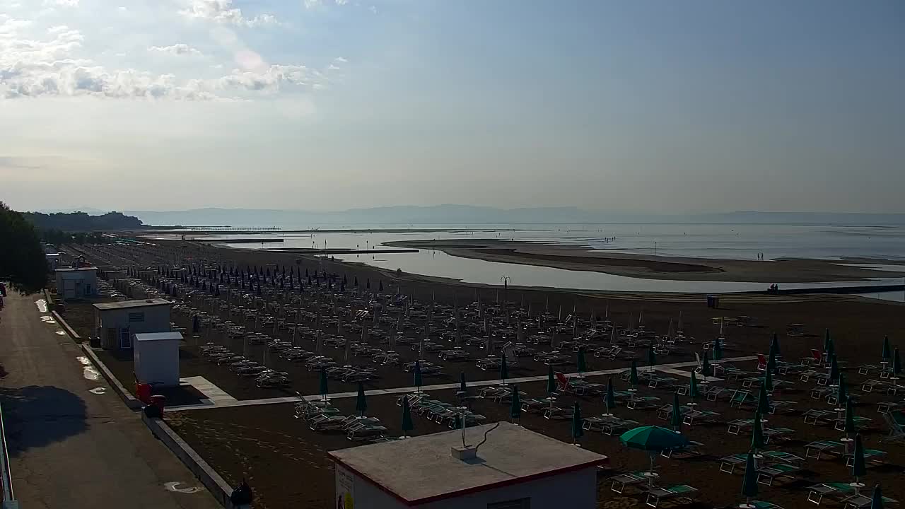Kamera uživo Grado Plaža i Akvapark Uživo