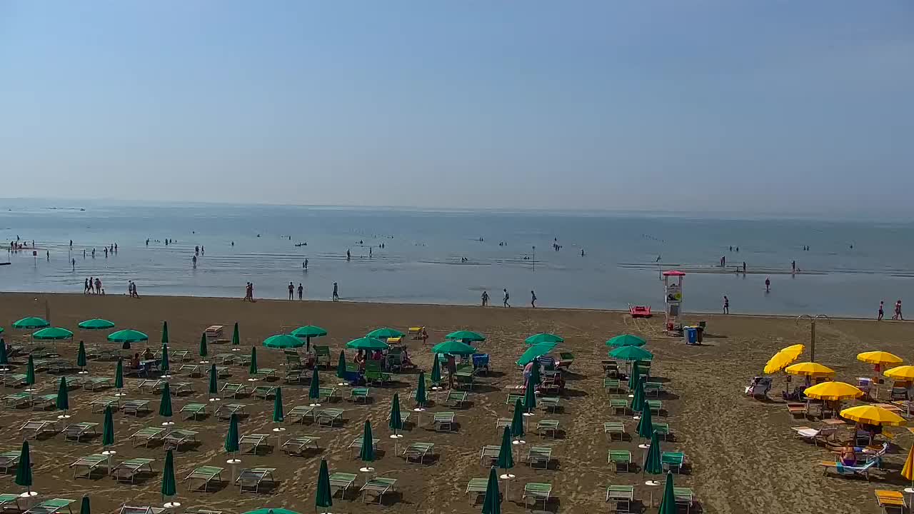 Webcam Live Grado: Vista sulla spiaggia e sull’acquapark in tempo reale